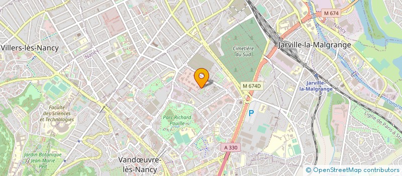 localisation de l'entreprise ENERGETHIC  VANDUVRE-LES-NANCY