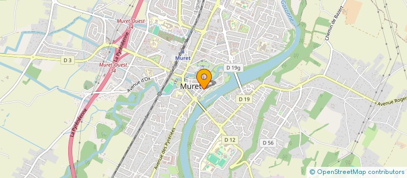 localisation de l'entreprise ENERGETICA FORMATION  MURET