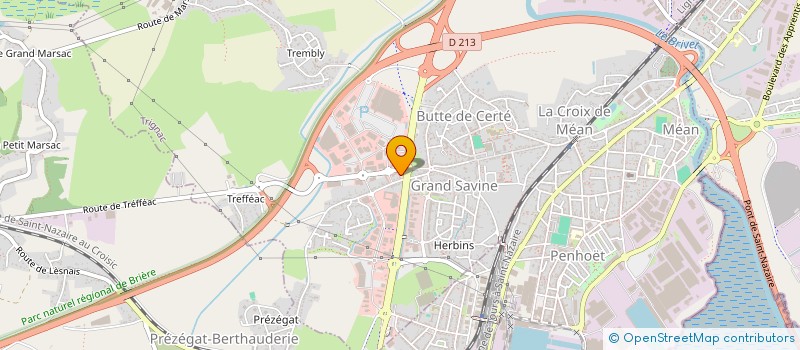 localisation de l'entreprise ENERGETIK à TRIGNAC