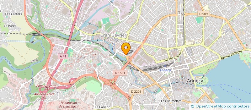 localisation de l'entreprise ENERGETIQUE CHINOISE à ANNECY