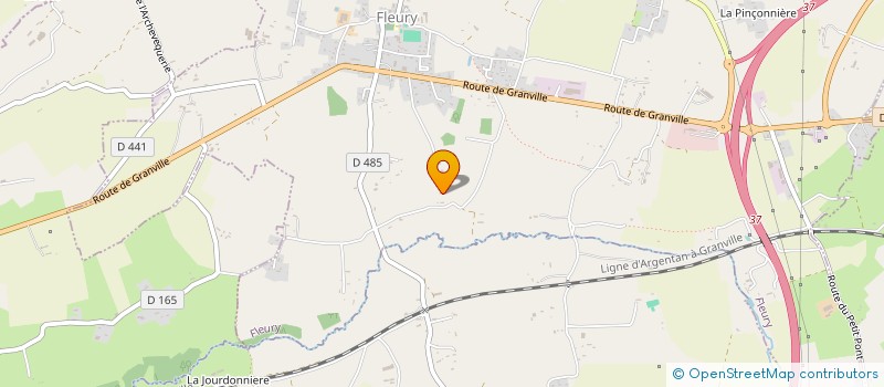 localisation de l'entreprise ENERGI.X  FLEURY