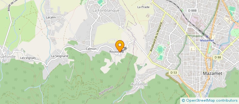 localisation de l'entreprise ENERGIA à AIGUEFONDE