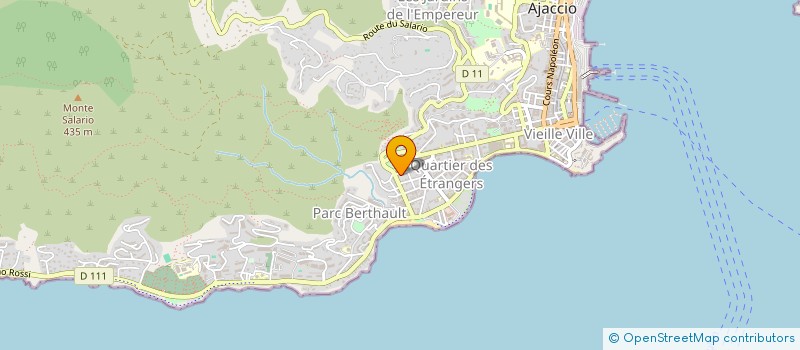 localisation de l'entreprise ENERGIA D'OGHJE - L'ENERGIE D'AUJOURD'HUI à AJACCIO