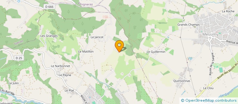 localisation de l'entreprise ENERGIA DEPANNAGE  THURINS