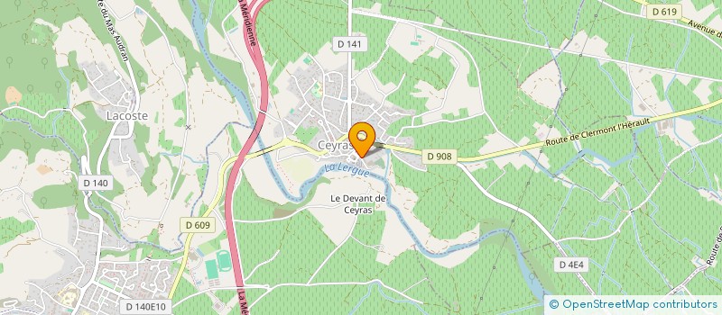 localisation de l'entreprise ENERGIA FERMETURE  CEYRAS