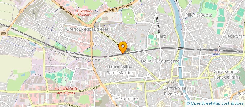 localisation de l'entreprise ENERGIA LATINA à LAVAL