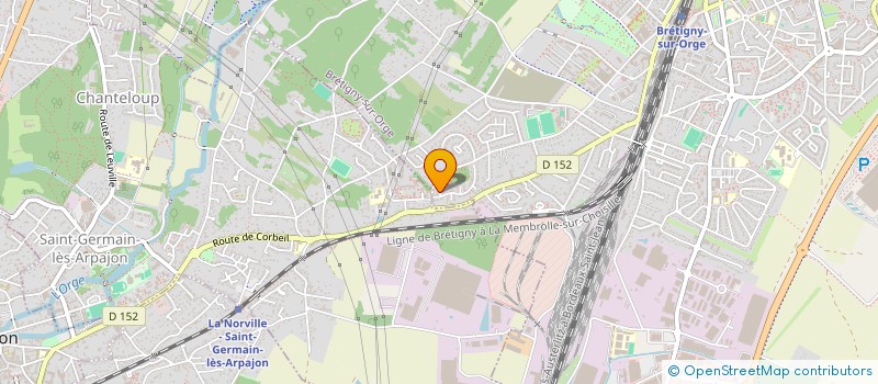localisation de l'entreprise ENERGIA MOTION à BRETIGNY-SUR-ORGE