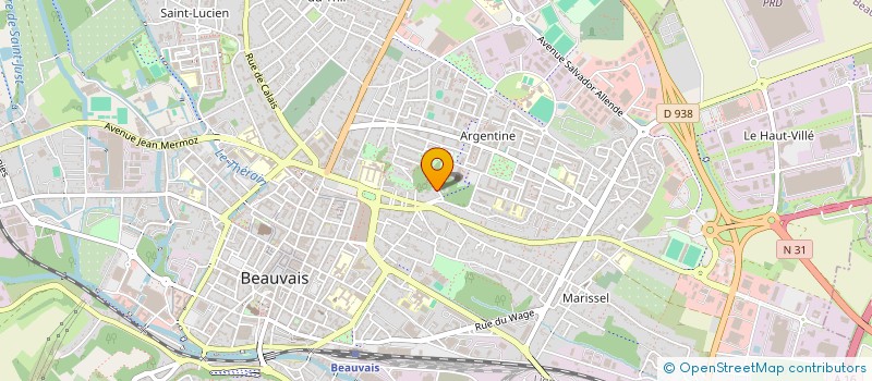 localisation de l'entreprise ENERGIART INGENIERIE  BEAUVAIS