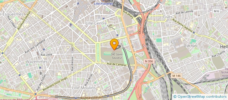 localisation de l'entreprise ENERGIC  LILLE