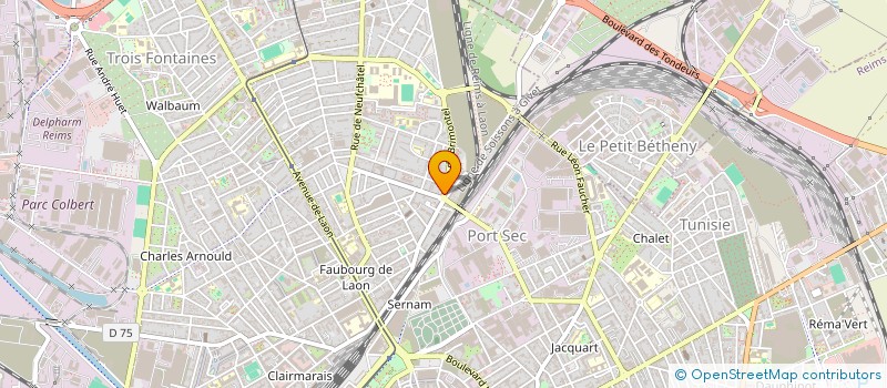 localisation de l'entreprise ENERGIC'A  REIMS