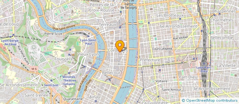 localisation de l'entreprise ENERGICS à LYON