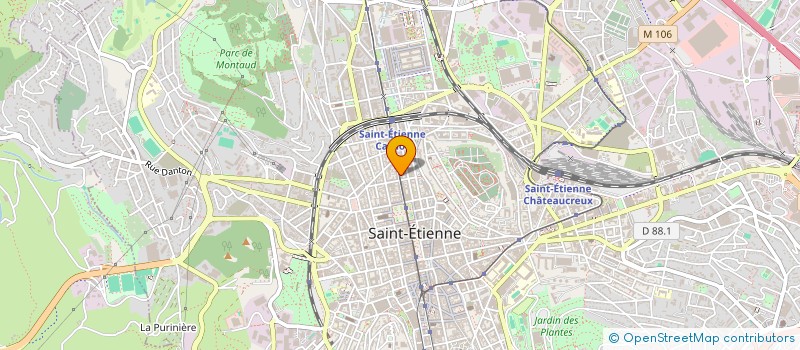 localisation de l'entreprise ENERGIE 3 à SAINT-ETIENNE