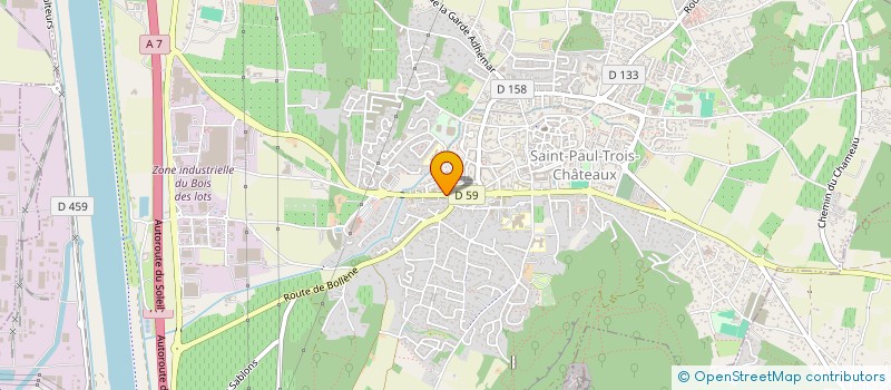 localisation de l'entreprise ENERGIE  SAINT-PAUL-TROIS-CHATEAUX