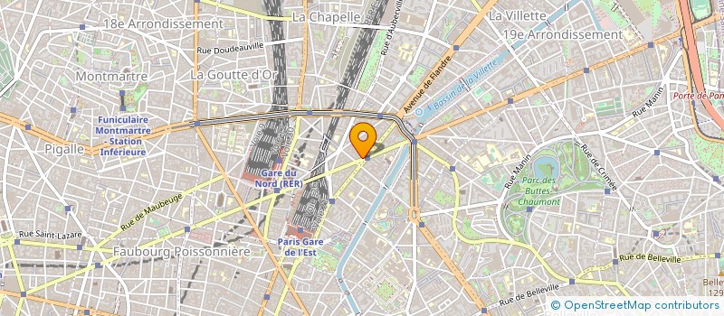 localisation de l'entreprise ENERGIE à PARIS