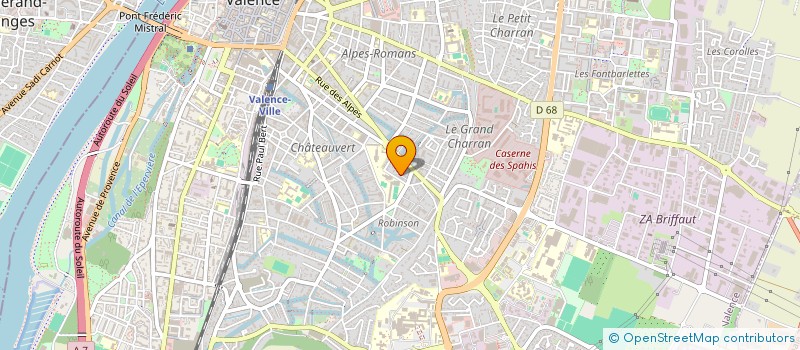 localisation de l'entreprise ENERGIE à VALENCE