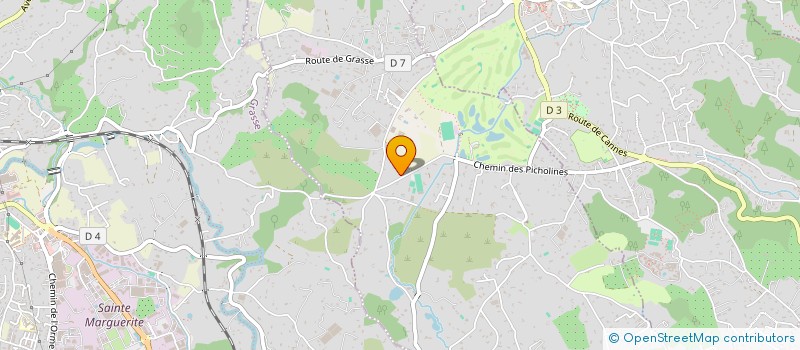 localisation de l'entreprise ENERGIE  CHATEAUNEUF-GRASSE