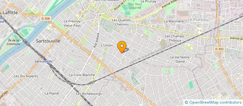 localisation de l'entreprise ENERGIE à SARTROUVILLE