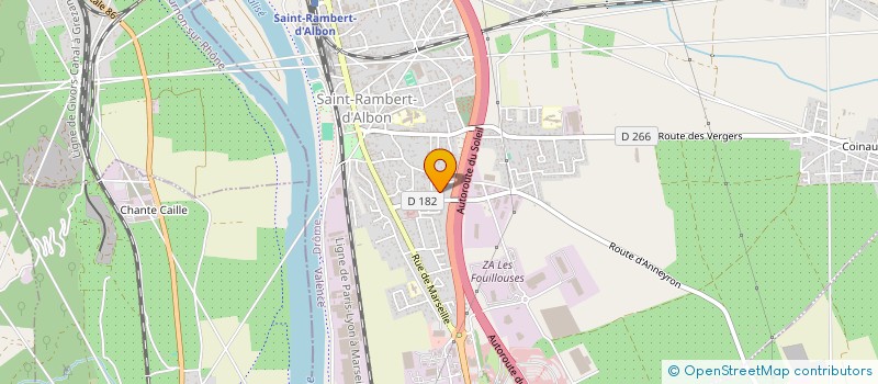 localisation de l'entreprise ENERGIE+ à SAINT-RAMBERT-D'ALBON