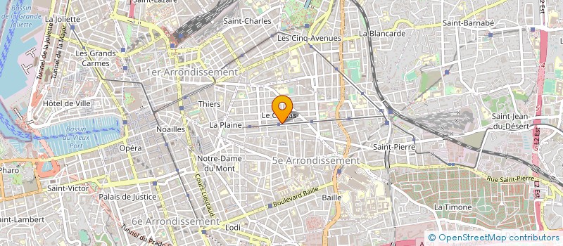 localisation de l'entreprise ENERGIE A DOMICILE - E.D. à MARSEILLE