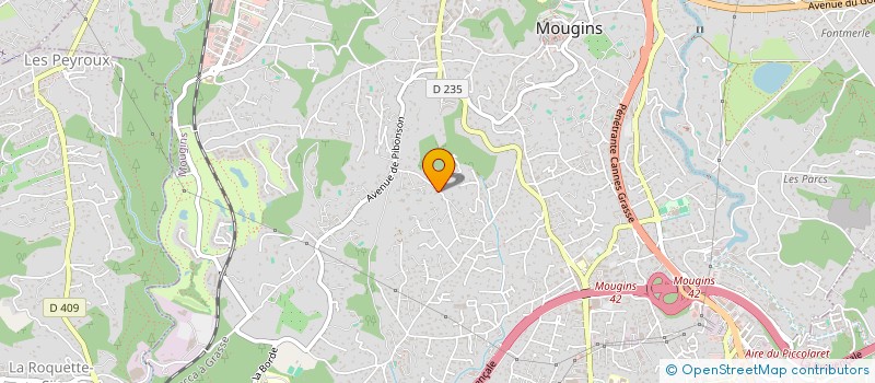 localisation de l'entreprise ENERGIE APPLICATIONS & SERVICES INDUSTRIE à MOUGINS
