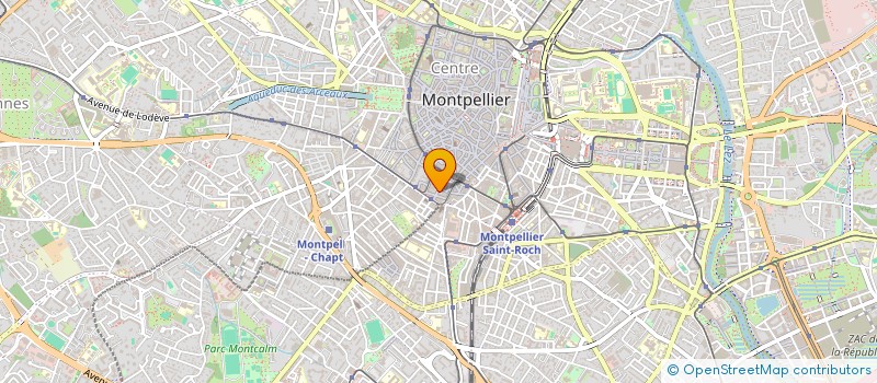 localisation de l'entreprise ENERGIE ARTEC à MONTPELLIER