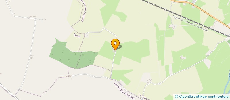 localisation de l'entreprise ENERGIE AUBOIS LUISANT  LA GUERCHE-SUR-L'AUBOIS