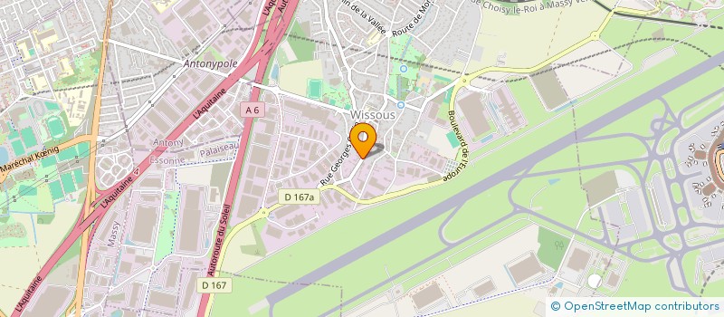 localisation de l'entreprise ENERGIE AUTO à WISSOUS