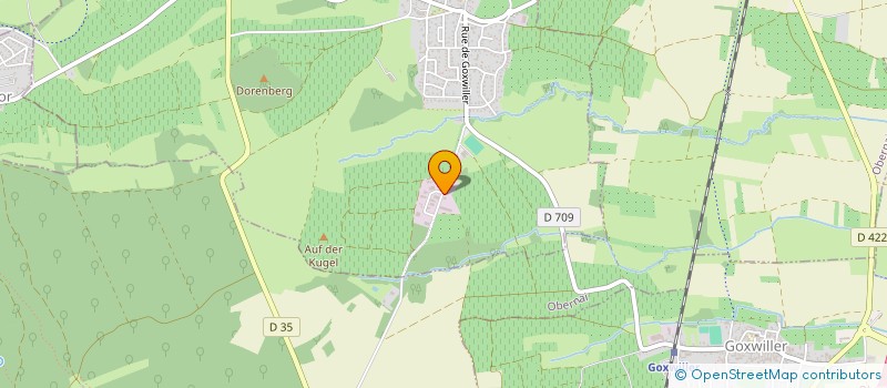 localisation de l'entreprise ENERGIE B  BERNARDSWILLER