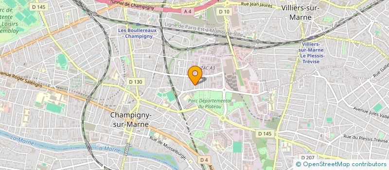 localisation de l'entreprise ENERGIE BAT à CHAMPIGNY-SUR-MARNE