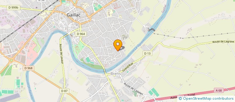 localisation de l'entreprise ENERGIE BMH  GAILLAC