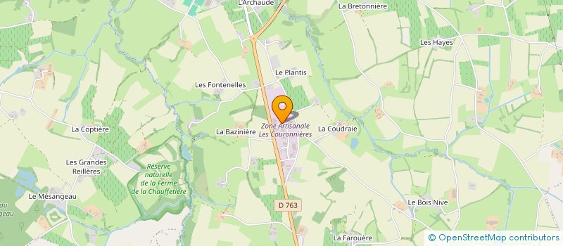 localisation de l'entreprise ENERGIE BOIS à OREE-D'ANJOU