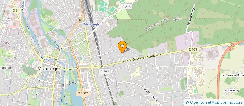 localisation de l'entreprise ENERGIE BOIS à AMILLY