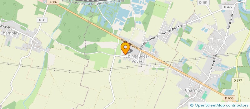 localisation de l'entreprise ENERGIE BTP  QUINCY-SOUS-SENART