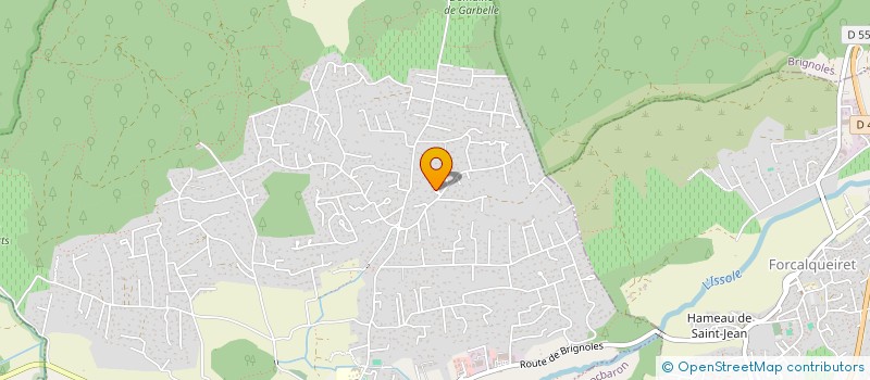 localisation de l'entreprise ENERGIE CLIM PROVENCE  GAREOULT