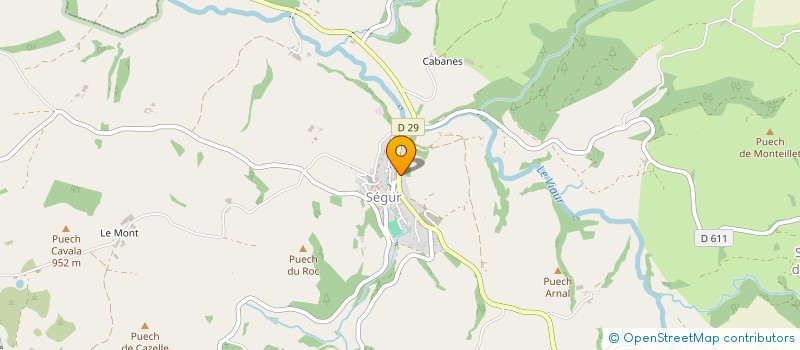 localisation de l'entreprise ENERGIE CONCEPT DIDIER RIGAL  AGEN-D'AVEYRON