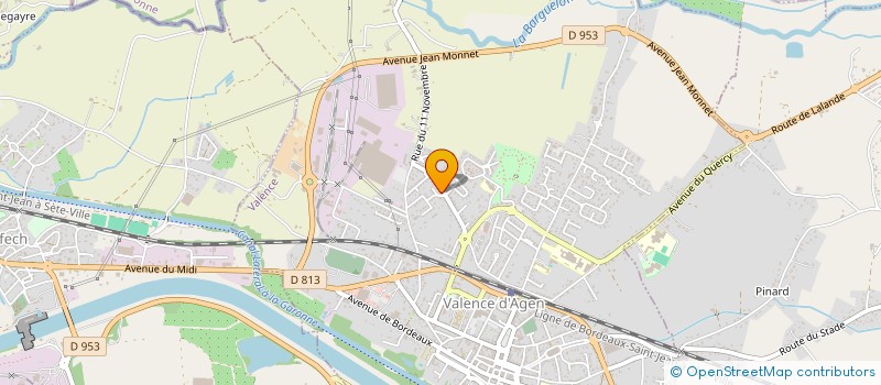 localisation de l'entreprise ENERGIE CONCEPT ENVIRONNEMENT à VALENCE