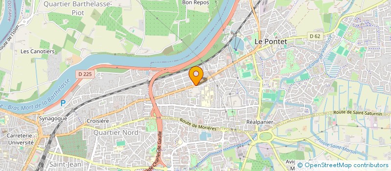 localisation de l'entreprise ENERGIE CONCEPTION à LE PONTET
