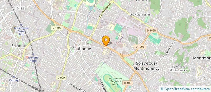 localisation de l'entreprise ENERGIE CONFORT 95 à EAUBONNE