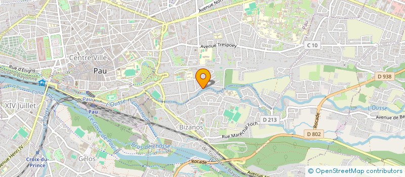 localisation de l'entreprise ENERGIE CONSEIL EXPERT à PAU