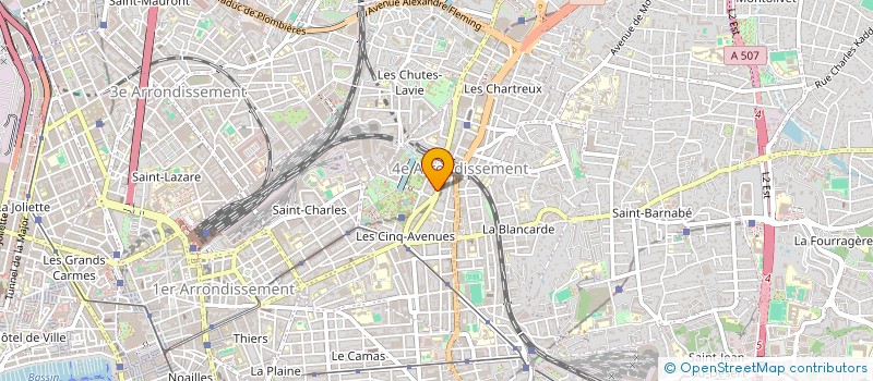 localisation de l'entreprise ENERGIE CONSEILS à MARSEILLE