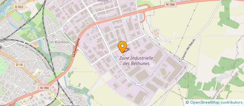 localisation de l'entreprise ENERGIE CONTROLE à SAINT-OUEN-L'AUMONE