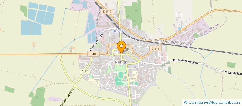 localisation de l'entreprise ENERGIE-CORPS  NANGIS