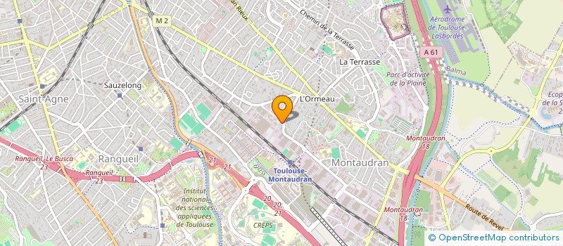 localisation de l'entreprise ENERGIE D'OCCITANIE 3 à TOULOUSE