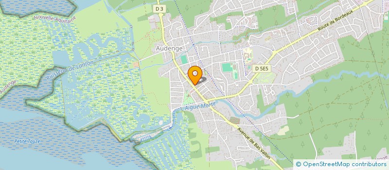 localisation de l'entreprise ENERGIE DANSE PILATES  AUDENGE