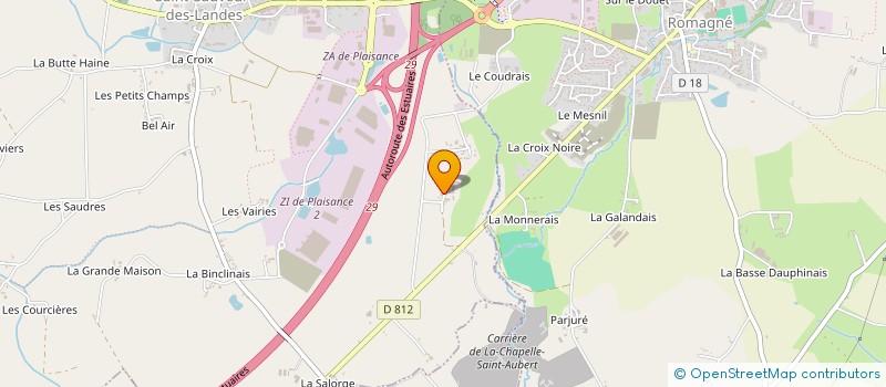 localisation de l'entreprise ENERGIE DE LA MINETTE  SAINT-SAUVEUR-DES-LANDES