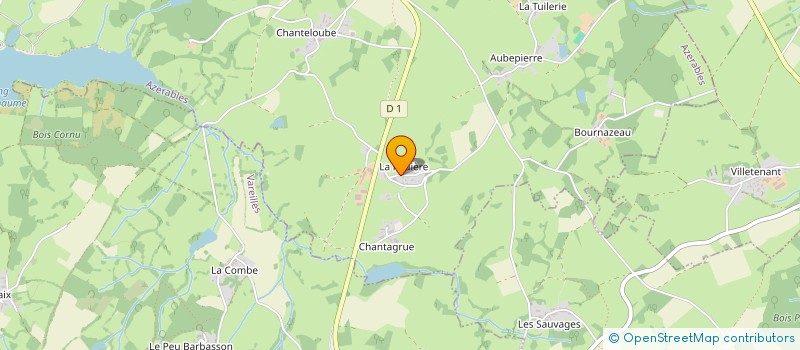 localisation de l'entreprise ENERGIE DE LA PEDIERE à AZERABLES