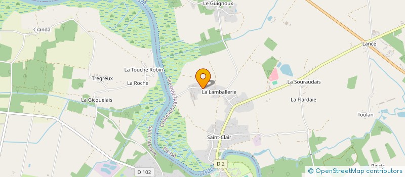 localisation de l'entreprise ENERGIE DE TRESSE  PLESSE