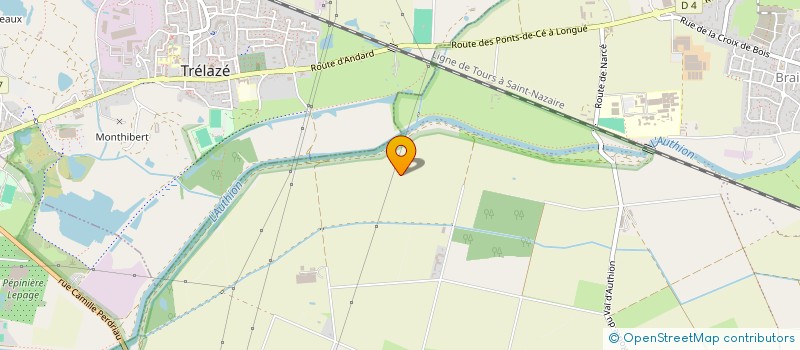 localisation de l'entreprise ENERGIE DES 2 RIVIERES  LOIRE-AUTHION