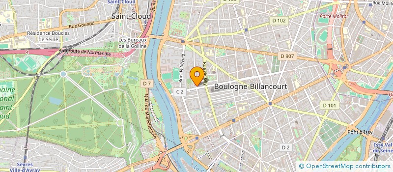 localisation de l'entreprise ENERGIE DES CYPRES à BOULOGNE-BILLANCOURT
