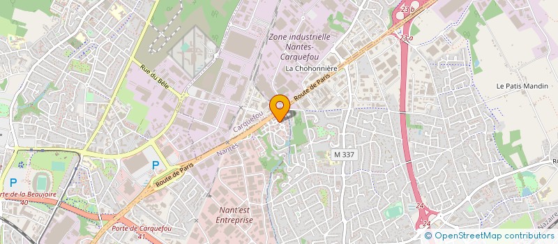 localisation de l'entreprise ENERGIE DEVELOPPEMENT à NANTES